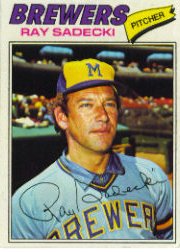 1977 Topps Baseball Cards      026      Ray Sadecki